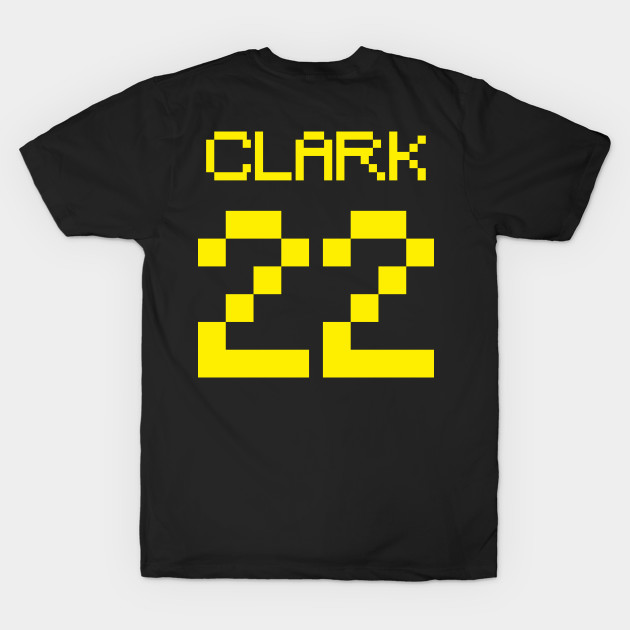 Caitlin Clark Yellow Jersey Number 22 by PXLART